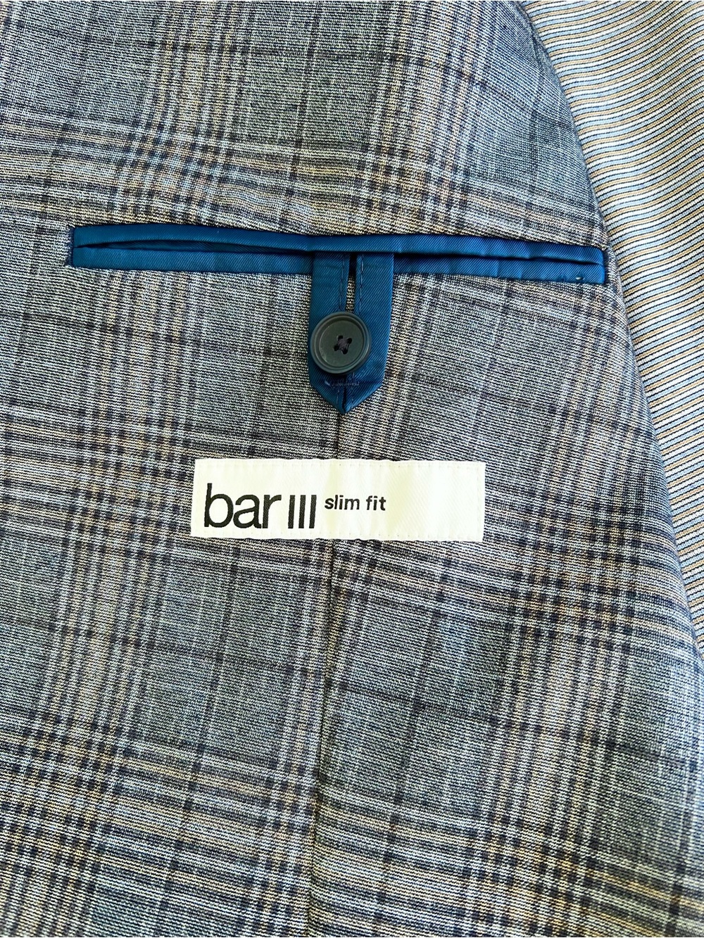 Wrinkle Free Stretch Soft Men's Plaid Blazer - Sport Coat - Picture 3 of 14